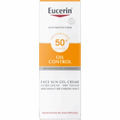 EUCERIN Sun Gel-Creme Oil Contr.Anti-Gl.Eff.LSF50+