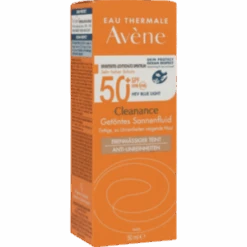 AVENE Cleanance Sonnenfluid SPF 50+ Getönt