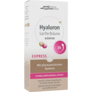 HYALURON SANFTE Bräune Express Körper Creme 1 HYALURON SANFTE Bräune Express Körper Creme